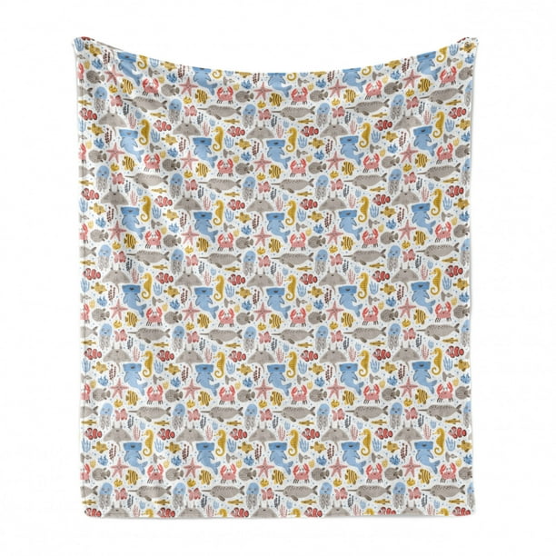 Maritime Sea Theme Crabs and Seashells Animals on The Spotted Background Print Cozy Plush for Indoor and Outdoor Use 50 x 60 Blue and Yellow Ambesonne Crabs Soft Flannel Fleece Throw Blanket Maritime Sea Theme Crabs and Seashells Animals on The Spotted Background Print Cozy Plush for Indoor and Outdoor Use 50 x 60 Blue and Yellow Ambesonne Crabs Soft Flannel Fleece Throw Blanket